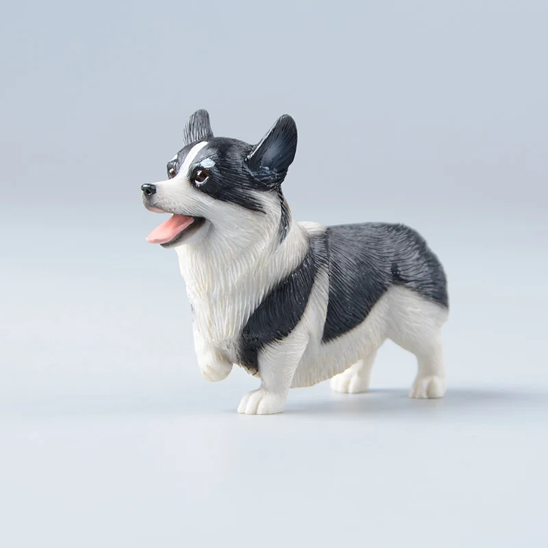 Koteta Kawaii фигурка животного из смолы имитация корги коллекционная детские игрушки