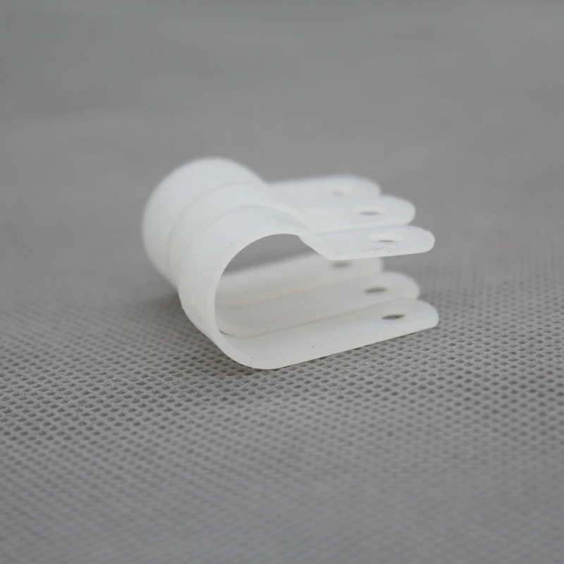 

200pcs/bag Electric Project Use R-type Wire Holder 16mm Cable Clamp 58" R Shape line clip For house / office arrangement of wire