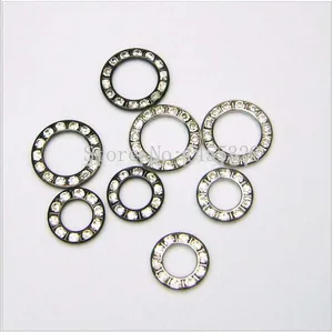 Wholesale Rhinestone eyelets diamond eyelets metal grommets nickle plating color 2015063002