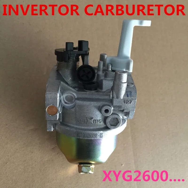 Fits para o Chinês Xyg2600i e 125cc Ruixing Carburador Inversor Geradores Substituir Parte Modelo 127 Xy152f-3 2 Peças e acessórios do gerador