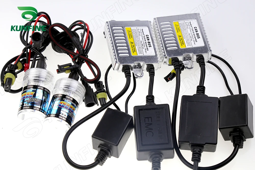 12 V/55 W Canbus HID xenon комплект H7/H1/H3/H8/9004/9005/9006/9007/880/D2S/H4-2/H7R/H3C ксеноновая лампа с тонкий балласт переменного тока