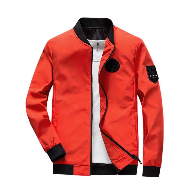 

TFETTERS 2019 Jacket Men Casual Baseball Jacket Spring Autumn Fashion Slim Men Jacket Brand Casual Coat Top Quality Thin Jackets