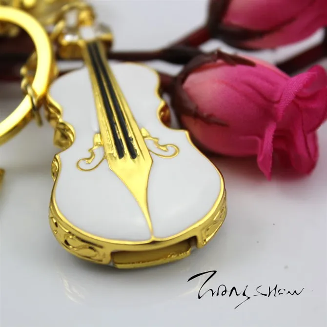 Музыкальный инструмент металлический usb флеш накопитель для скрипки 32 Гб карта