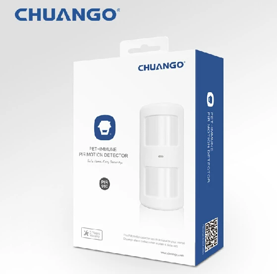 PIR-910 315 МГц беспроводной Pet-Immune PIR детектор движения для Chuango системы сигнализации