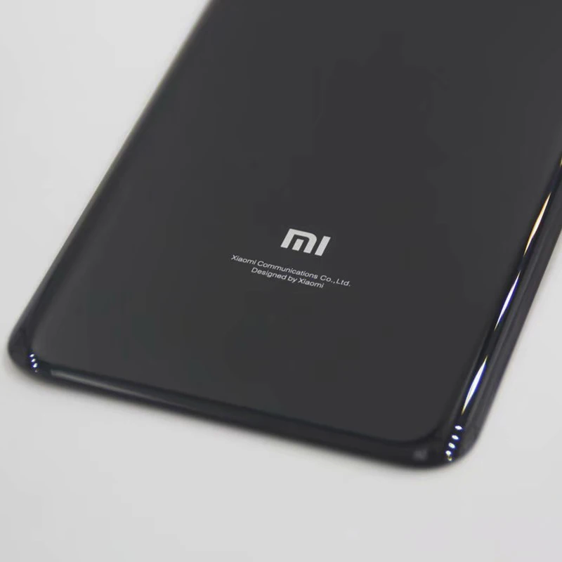 Xiaomi mi 8 mi 8 Задняя стеклянная крышка батареи Задняя Дверь Корпус чехол Крышка mi 8 панель Замена для xiaomi mi 8 6,21 дюймов