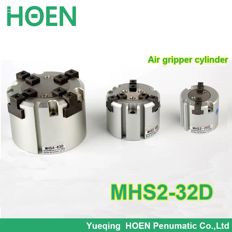

MHS2-32D 2 Finger MHS2 series parallel type air gripper penumatic cylinder MHS2 32D