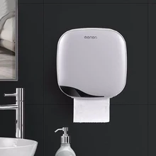 Водонепроницаемый Дырокол Бесплатный тканевый ящик настенный контейнер для салфеток для ванной комнаты большая емкость легко установить