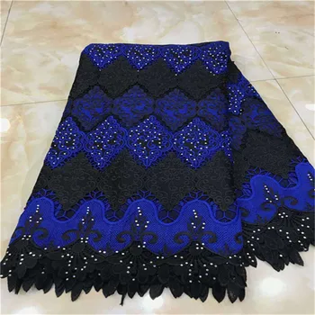 

2019 Good-Looking Swiss Voile Lace African Guipure French Lace Fabric With Stones African Lace Fabric High Quality For Wedding