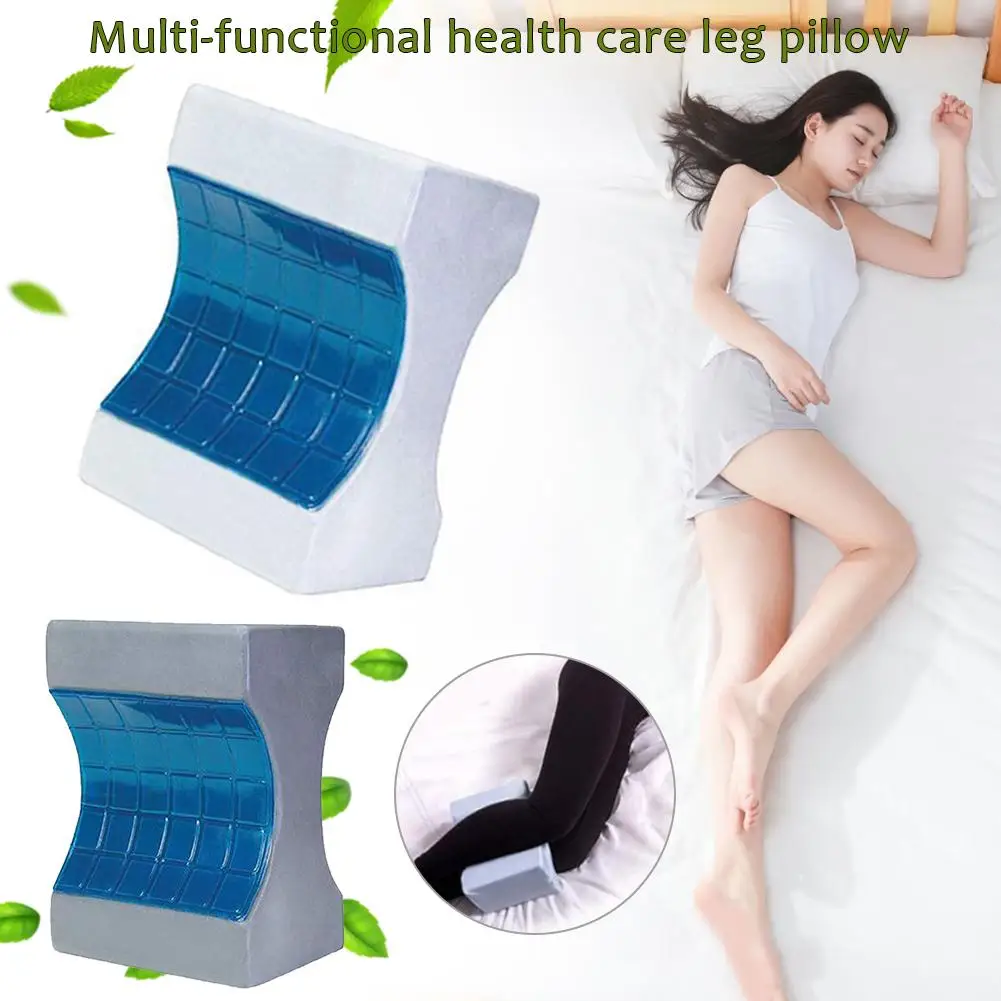 U Shaped Knee Pillow Leg Cushion For Sciatica Relief Back Leg Pain Memory Foam Pregnant Leg Pillow Removable Case Dropship