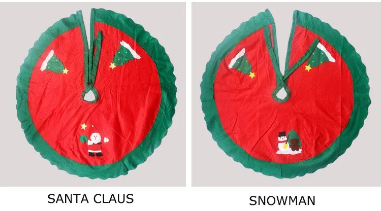 Снеговики, елки украшения Санта Клаус Рождественская елка юбка рождественские принадлежности