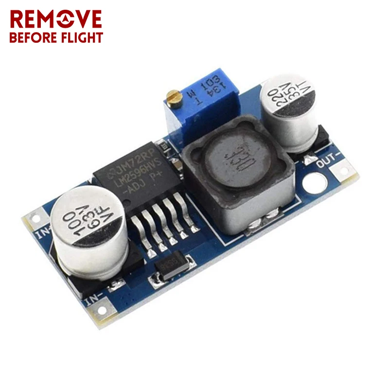 

LM2596HV DC-DC Adjustable Step Down Buck Converter Power Module 4.5-50V To 3-35V DC to DC