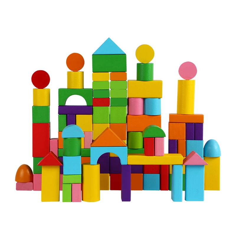 Детские здание разведки Блоки Игрушки для маленьких мальчиков и девочек собрать праздничные подарки - Цвет: 100PCS