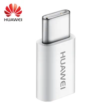 Huawei Micro USB to USB Type C Adapter Converter Original Mate 9 10 Pro P10 Plus Honor 8 9 V10 P9 USB-C Type-C Charger Adaptor