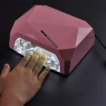 Профессиональная УФ лампа 36 Вт AC 220-240 В гель для Полимеризации Гель-лака ногтей with18pcs солнечный свет двойной источник света(365+ 405nm) светодиодов УФ лампа для ногтей