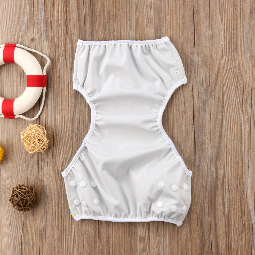Детские плавающие подгузники многоразовый купальный костюм для малыша, купальник, купальный костюм для мальчиков и девочек, регулируемые подгузники для купания для малышей