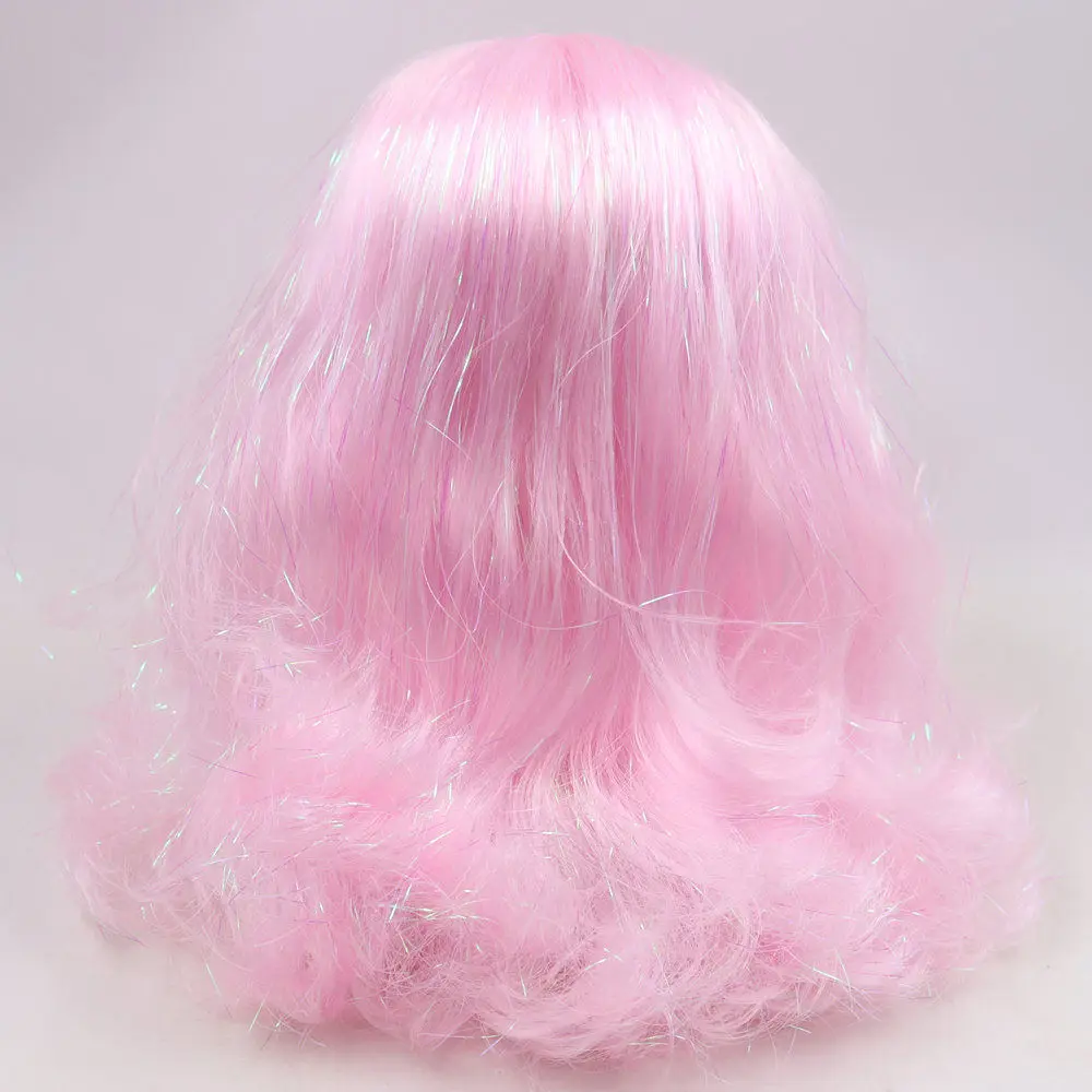 Кукла RBL Blyth скальп блестящие парики, включая жесткий endoconch series53 завод Blyth - Цвет: M-47-1017