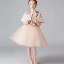 Летнее платье для маленьких девочек, кружевные платья для девочек на день рождения, свадьбу, одежда для малышей