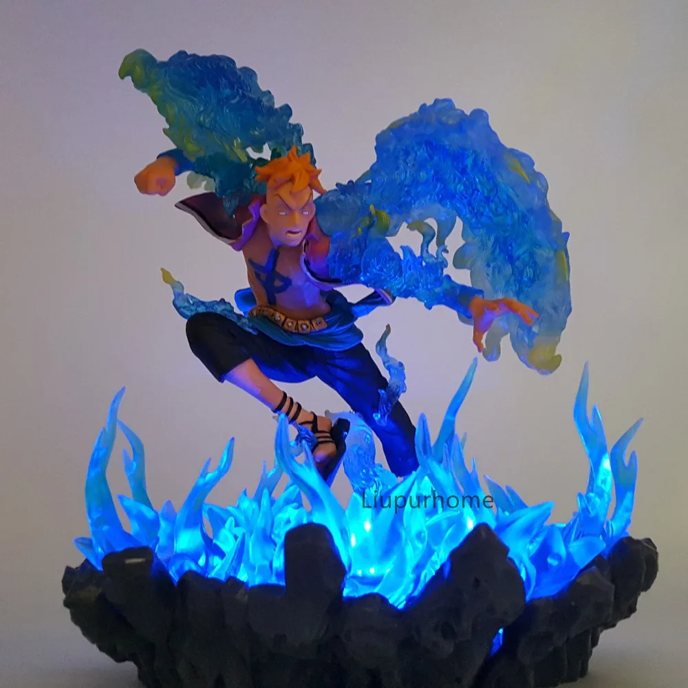 Figura de Ação Peça Estatueta Marco Night Light Lâmpada Edward Newgate Iluminação Llavero Uma Led 6 Cheap Luzes noturnas