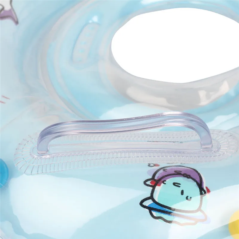 Летние Детские трубчатые плавательные кольца надувные фламинго бассейн поплавок детское безопасное сиденье лодка с ручкой бассейн забавные аксессуары