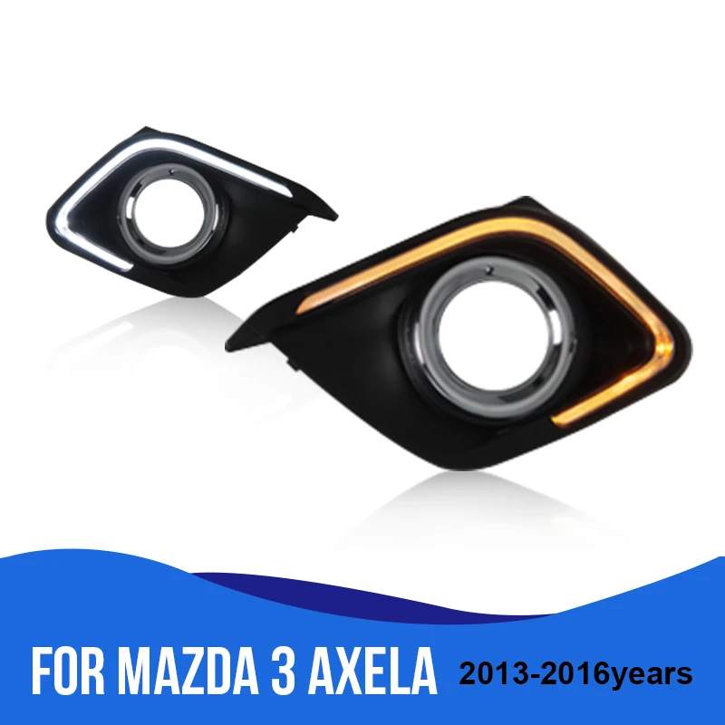 ROADOT LED Daytime Running Lights for Mazda 3 Axela 2013 2014 2015 2016