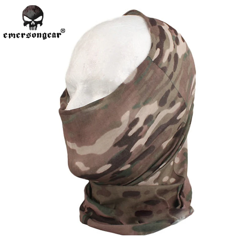 Emersongear Быстросохнущий многофункциональный шарф с капюшоном для страйкбола