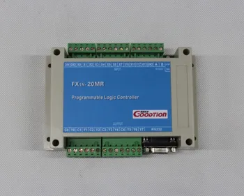 

FX1N 20MR Relay Module board 32bit RS232 RS485 Modbus 24VDC for Mitsubishi PLC, high-speed output for servo motor