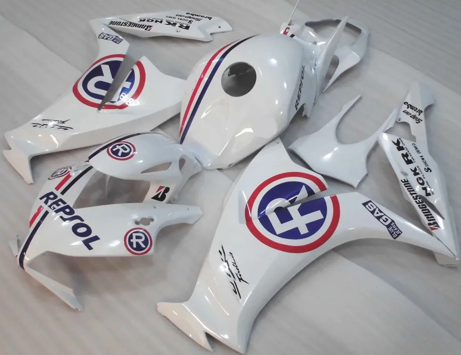 

3gifts New ABS fairings Kits Fit for Honda CBR1000RR 2012 2013 2014 2015 CBR 1000RR 12 13 14 15 fairing hulls kits white