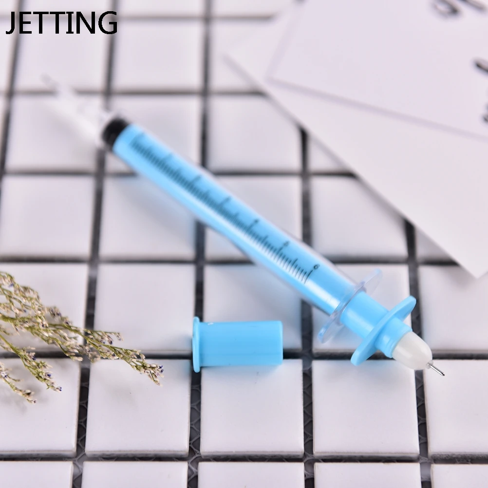 1 шт. оригинальная фоторучка шприц автоматическая шариковая ручка 38 мм|syringe pen|pen