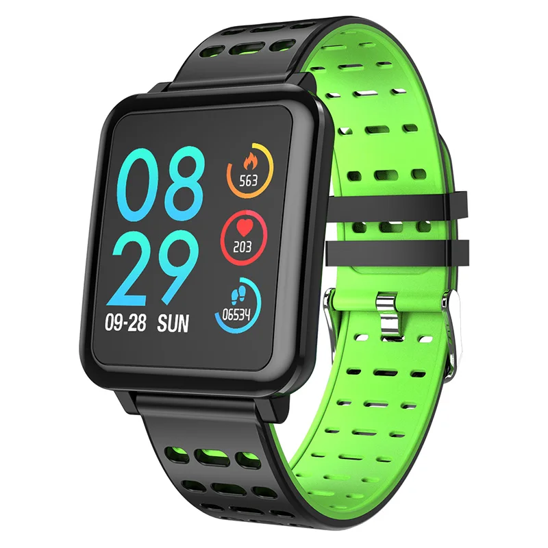 

2019 Smart watch IP67 waterproof Bluetooth Activity Fitness tracker Heart rate monitor Pedometer Smart Band Men women smartwatch