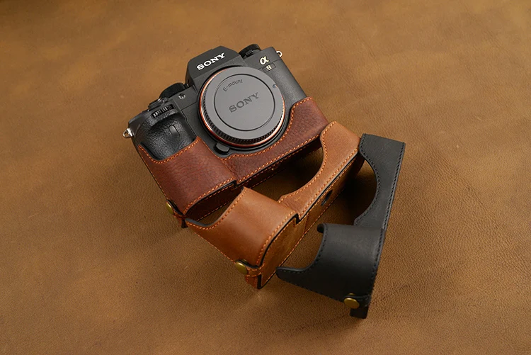 Бренд AYdgcam чехол для камеры из натуральной кожи Sony A9 A7R III Mark сумка ручная работа