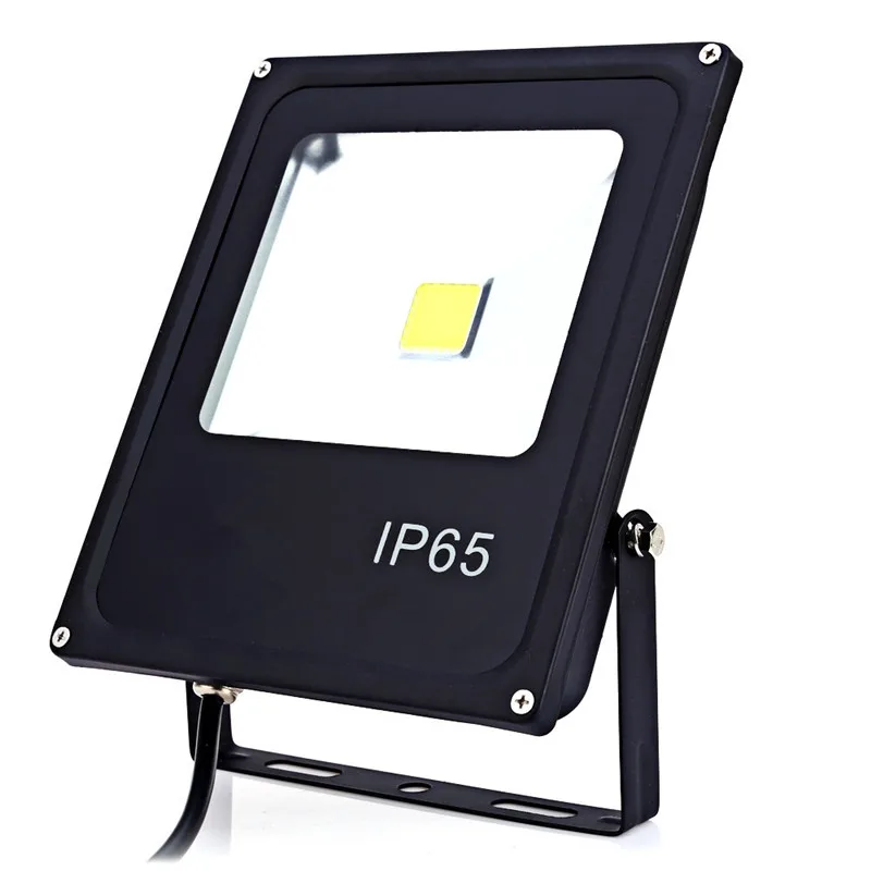 100W cob floodlight 220V Светодиодный прожектор светильник 10 Вт 30 Вт 50 Вт 100 Вт отражатель светодиодный прожектор светильник Водонепроницаемый IP65 Точечный светильник наружное настенное освещение теплый холодный белый - Испускаемый цвет: 100W cob floodlight