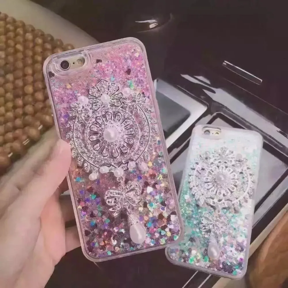 iPhone 6S,Argent Coque Silicone Glitter Sparkle Paillette Strass Brillante Etui Housse de Protection Souple en Gel TPU M/étal Coque pour iPhone 6 Robinsoni iPhone 6 iPhone 6S Coque Glitter de
