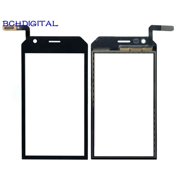 

CAT002 5pcs/lot Black For Caterpillar CAT S40 S30 Mobile Phone Touch Screen Front Glass Panel Sensor Digitizer Replacement
