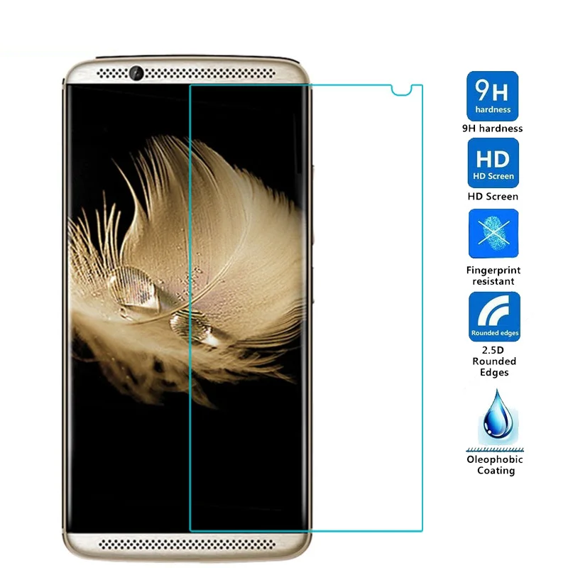 Защитная пленка для экрана ZTE Axon 7 2017 Стекло 9 H закаленное стекло