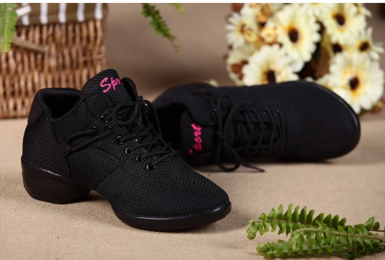 Спортивная обувь дамы Аэробика Обувь Zapatos Танцы Обувь для Для женщин Костюмы для латиноамериканских танцев сальса Джаз современные Обувь для танцев Для женщин Танцы вентиляции