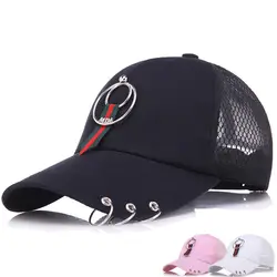 2018 розовый черный кепки одноцветное цвет Бейсбол Snapback s хлопок Casquette кулон дышащие летние czapka z daszkiem Gorras Спорт