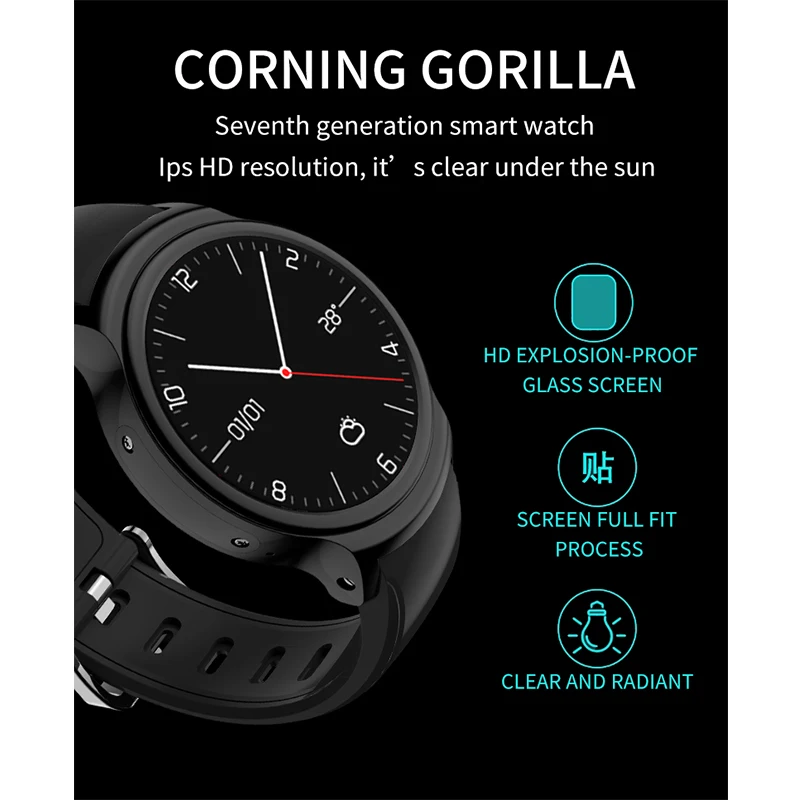  Cheap Smart Watch i3 RAM 2GB ROM 16GB 2MP Camera Android 5.1 3G WIFI GPS Heart Rate Monitor Smartwa