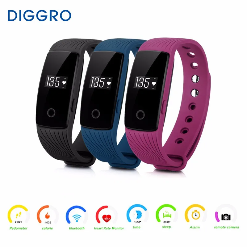 Носимое устройство фитнес браслет. Smartband id107 ремешок. Браслет Diggro db08. Часы Smart HRM Bracelet Fitbit. Трекер Diggro a8107.