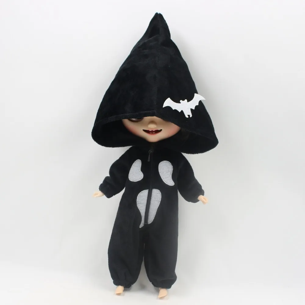 Neo Blythe Doll Halloween Cosplay Bat Dress 6