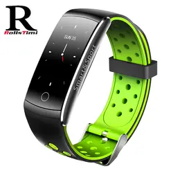 Смарт-часы RollsTimi цифровые часы с монитор сердечного ритма шагомер Фитнес браслет напоминание Smartwatch для iphone AndroidIOS