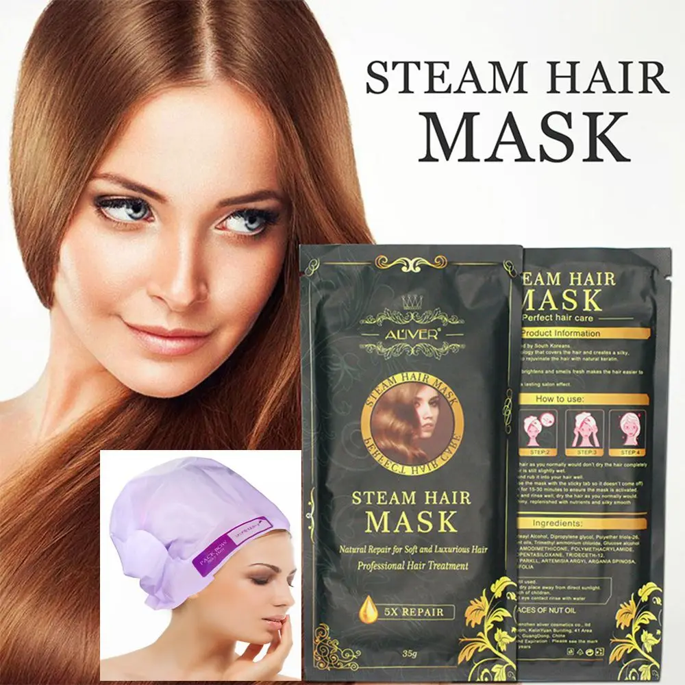 Buy 1 Pcs New Automatic Heating Steam Hair Mask