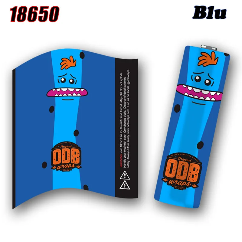 Аксессуары для электронных сигарет ODB 18650 наклейка на аккумулятор аккумуляторные