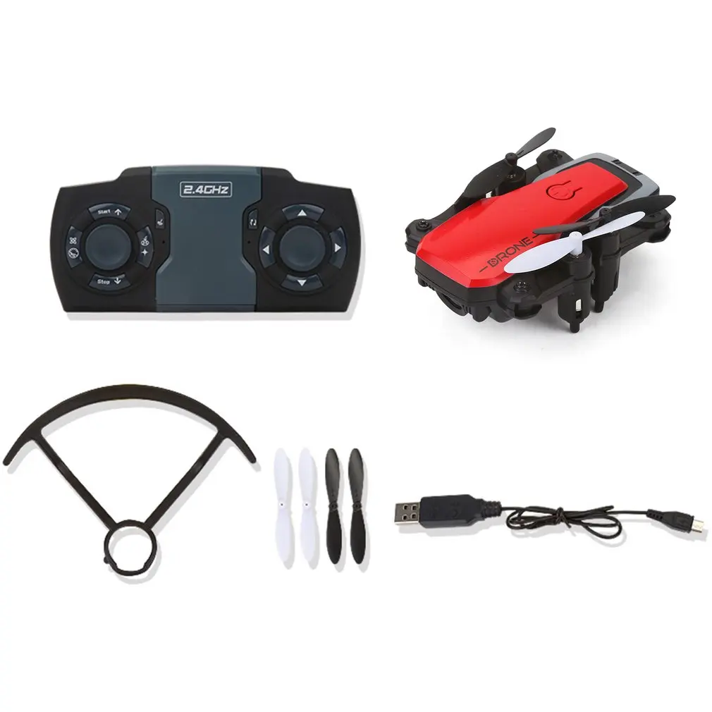 

GW10 Mini RC Drone 4CH G-Sensor Wide Angle Lens 2MP Wifi Drone Altitude Hold Headless Mode Foldable Quadcopter with LED