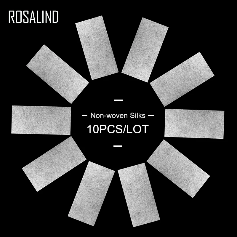 ROSALIND строитель гель для наращивания ногтей Дизайн формы зажимы нетканые