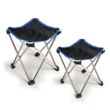 Уличная мебель легкие рыболовные пляжные стулья складной стул для турпохода, из алюминия сплава портативный маленький стул