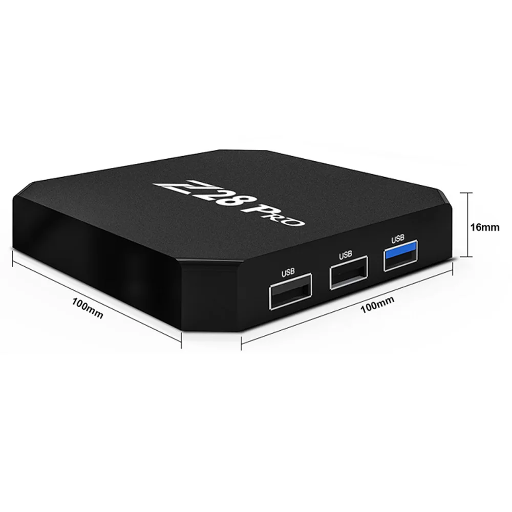  Chycet Z28 PRO Smart Android 7.1 TV Box RK3328 Quad Core 64 Bit 4K H.265 USB3.0 2GB 16GB Mini PC Wi - 32950877578