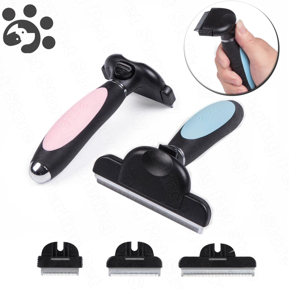 

Dog Hair Remover Cat Brush Grooming Combs Tools Deshedding Attachment for Pet Trimmer Combs for Cat Pet Supples Chihuahua