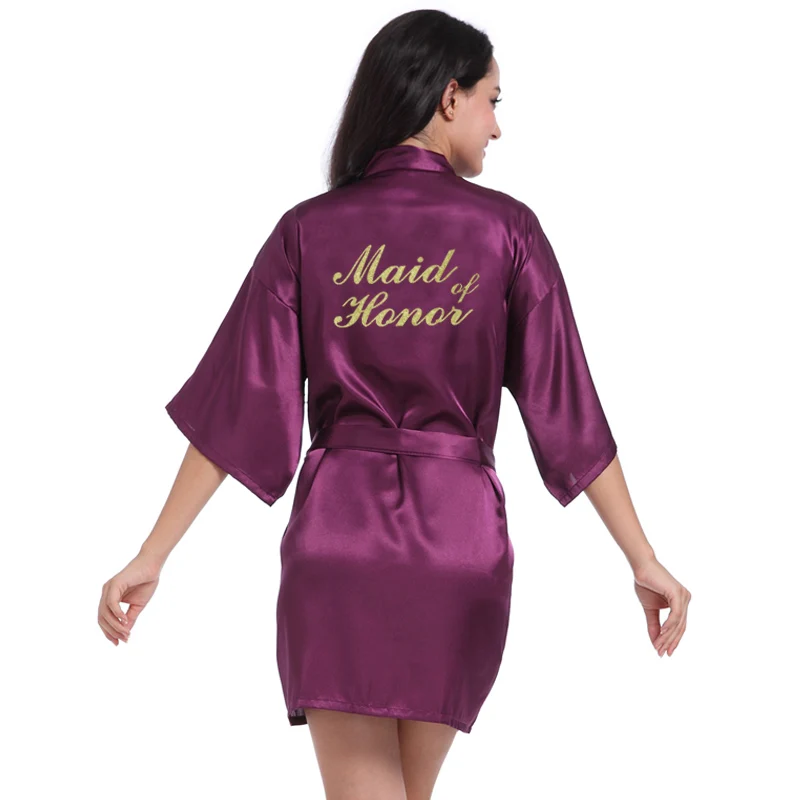 紫色 Maid of Honor