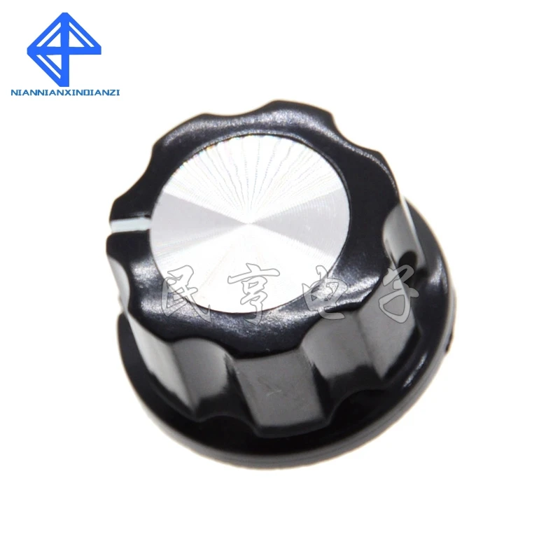 

MF-A03 RV24YN20S 3590S Potentiometer Knob Cap Inner 6.4mm Rotary Switch Bakelite Knob WH118 WX050 Potentiometer Switch