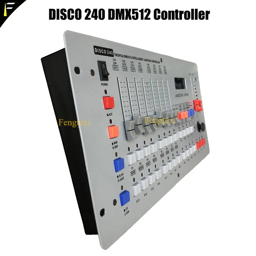 Диско 240 DMX консоль 16CHx24 DMX512 интеллектуальный контроллер освещения Комплект